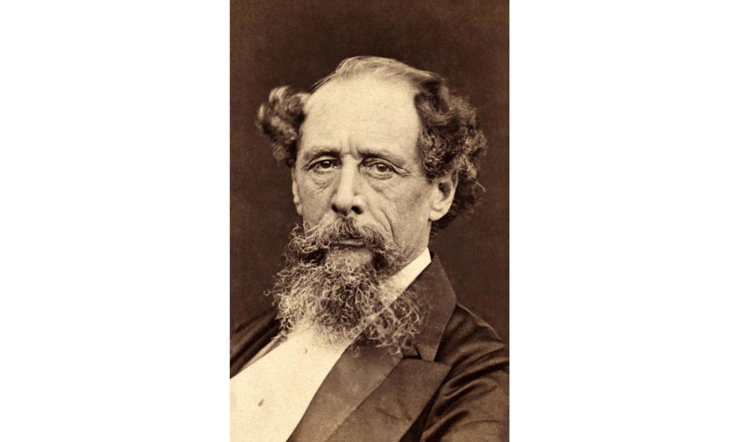Charles Dickens in una fotografia del 1860 circa.