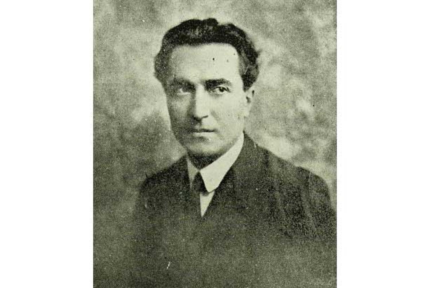 Ritratto fotografico di Clemente Rebora, 1952.