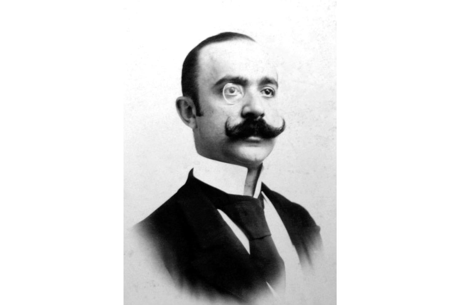 Federico De Roberto in una fotografia di Pietro Rizzo.