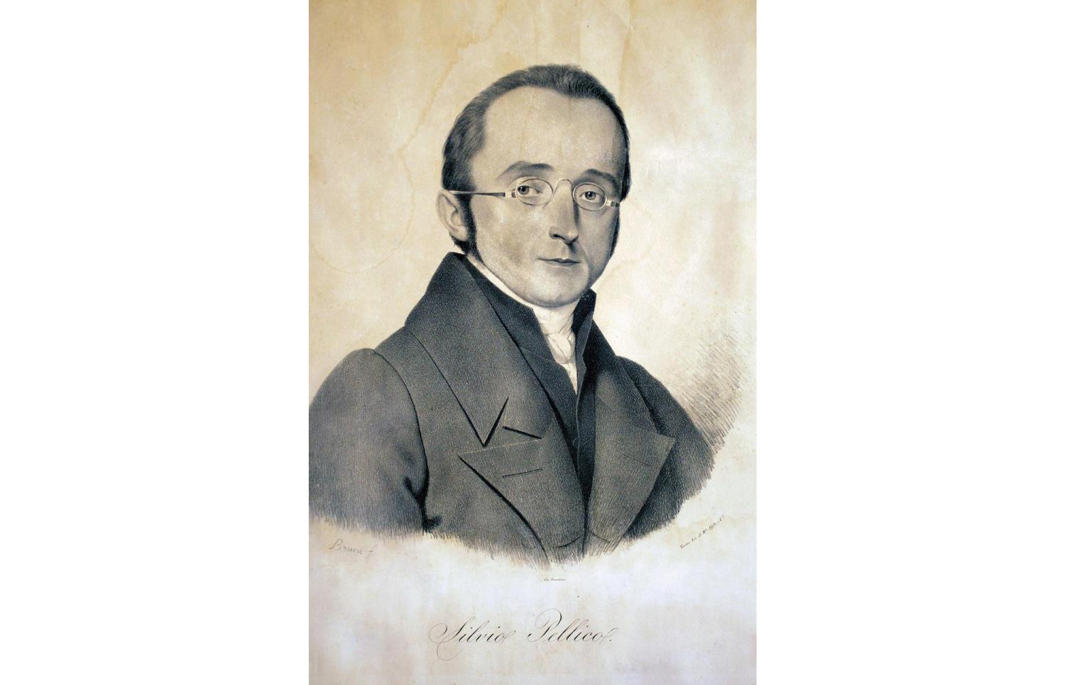 Ritratto di Silvio Pellico.