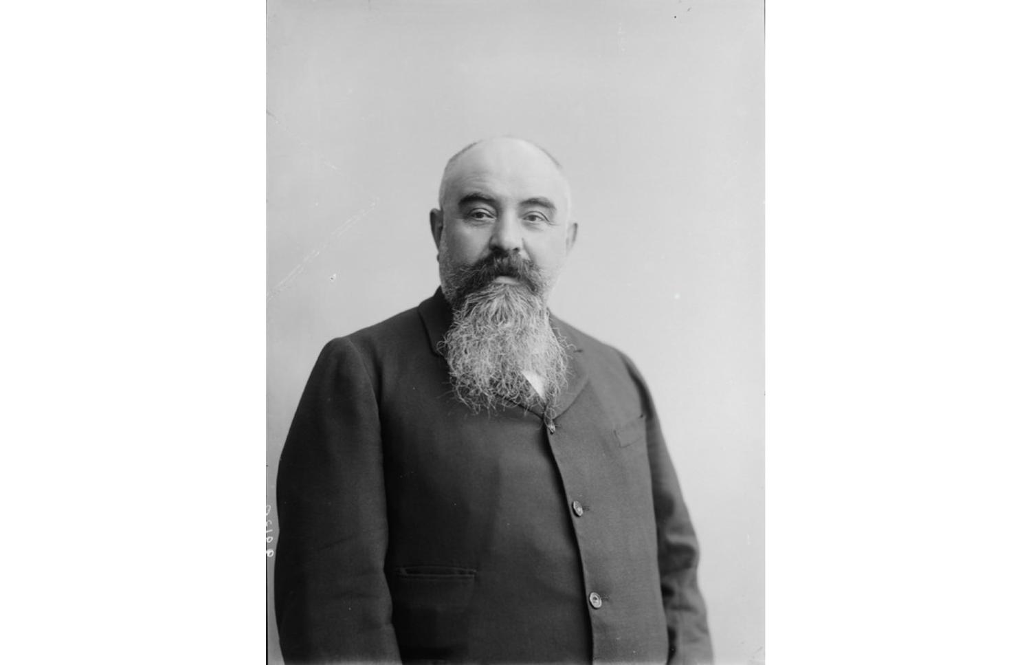 Giuseppe Giacosa in una fotografia di Mario Nunes Vais.