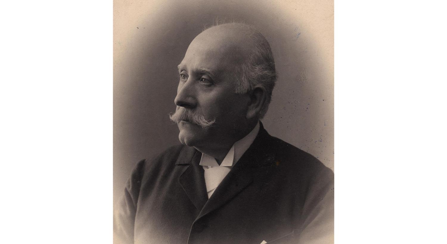 Luigi Capuana fotografato da I. Strizzi, Archivio Storico Ricordi.